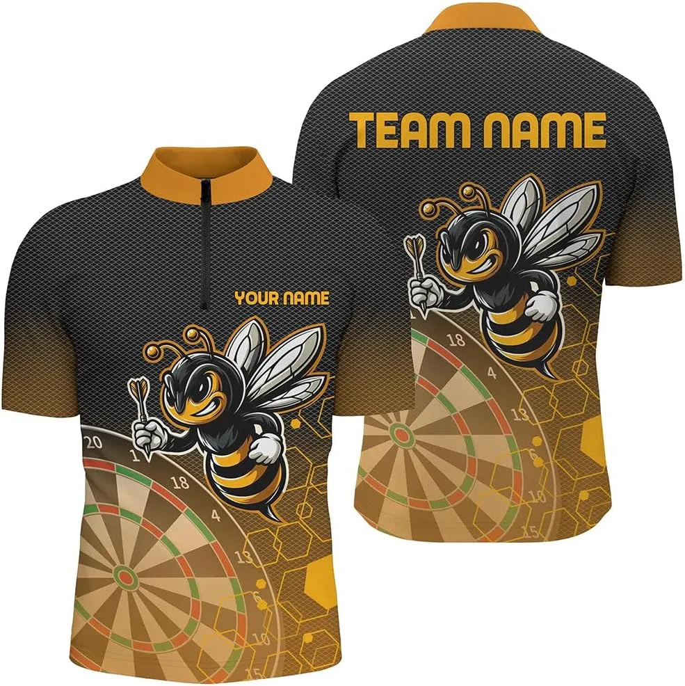 Personalized Dart Jersey, Dart Jerseys for Men, Dart Shirts, Dart Shirts for Men, Custom Black Grunge Us