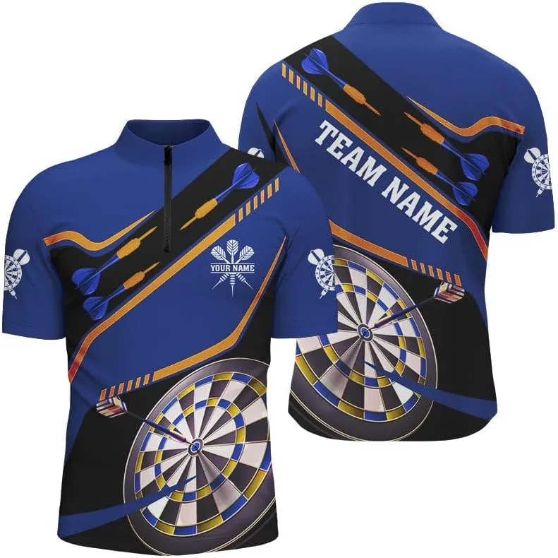 Personalized Dart Jersey, Dart Jerseys for Men, Dart Shirts, Dart Shirts for Men, Personalized Large Red
