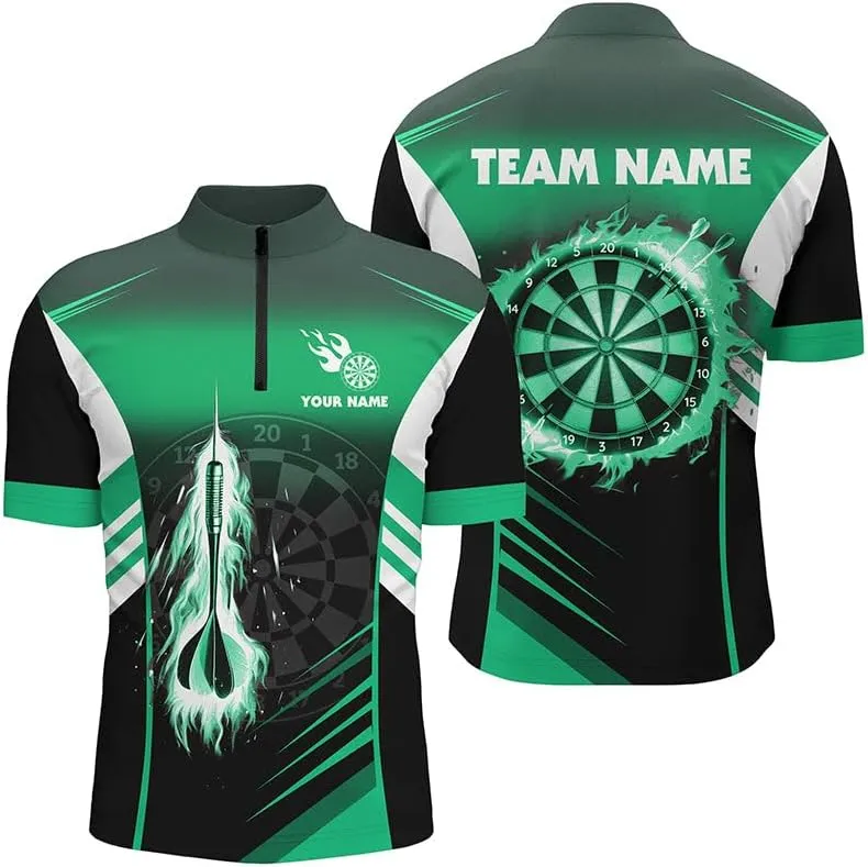 Personalized Dart Jerseys for Men, Dart Shirts for Men, Custom Purple Darts Shirts for Men, Personalized