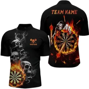 Personalized Dart Jerseys for Men, Dart Shirts for Men, Dart Shirts, Dart Jersey, Customized Thunder Blue