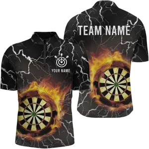 Personalized Dart Jerseys for Men, Dart Shirts for Men, Dart Shirts, Dart Jersey, Customized Thunder Blue