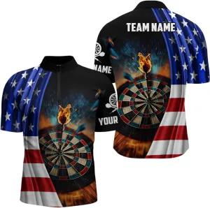 Personalized Dart Jerseys for Men, Dart Shirts for Men, Dart Shirts, Dart Jersey, Personalized Red Black