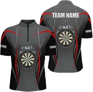 Personalized Dart Shirts for Men, Dart Jerseys for Men, Dart Shirts, Dart Jersey, Personalized Flame Dart