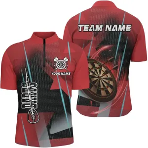 Personalized Dart Shirts for Men, Dart Jerseys for Men, Dart Shirts, Dart Jersey, Retro Grey White Pattern
