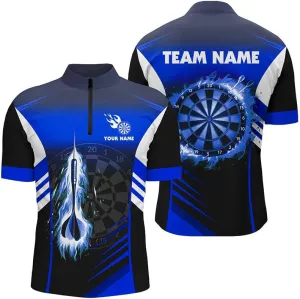 Personalized Dart Shirts for Men, Dart Jerseys Men, Dart Shirts, Dart Jersey, Custom Purple Darts Shirts
