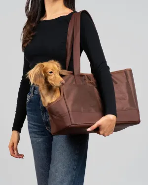 Pet Carrier for Small Dogs Cats and Puppy from OSKAR&FRIENDS | Sturdy Dog Tote Bag | Vegan Dog Purse | Cat Carrier Purse | Dog Carriers for Small Dogs | Everyday Pet Tote for Pets Under 15lbs