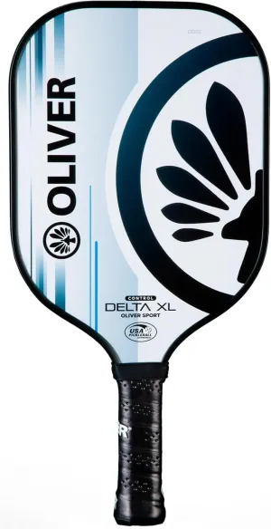 Pickleball Paddle Delta XL | USAPA Approved | 13/16 mm Honeycomb Polypropylene Core | Meta Carbon & Fiberglass Surfaces | Pickleball Paddles | for Beginner & Advanced Players