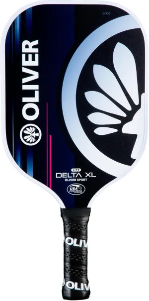 Pickleball Paddle Delta XL | USAPA Approved | 13/16 mm Honeycomb Polypropylene Core | Meta Carbon & Fiberglass Surfaces | Pickleball Paddles | for Beginner & Advanced Players
