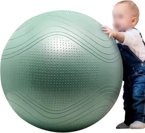 Pilates Ball Yoga Ball, Anti-Burst Non-Slip Exercise Ball Balance Ball or Pregnancy Ball for Stability Yoga Balls herapy Ball Workout Ball or Birthing Ball