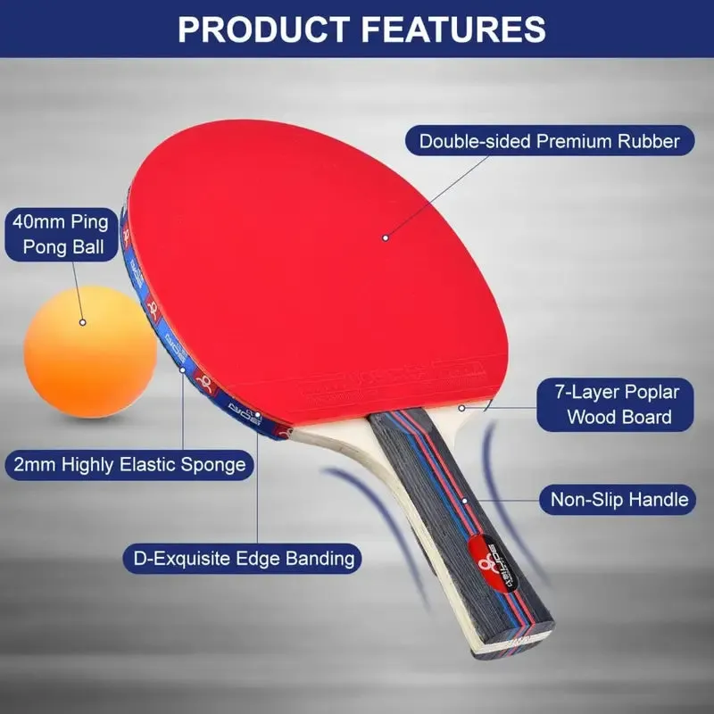 Ping Pong Paddle Set