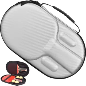 Pingpong Paddle Case Hard Shell Table Tennis Racket Case Pingpong Paddle Carry Case Pingpong Bat Cover Fit for 2 Paddles and 4 Balls