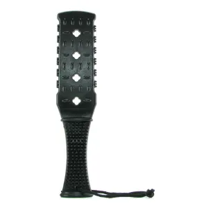 Pipedream Fetish Fantasy Textured Rubber Paddle in Black