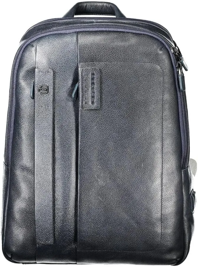 Piquadro leather backpack laptop 14'' with Connequ