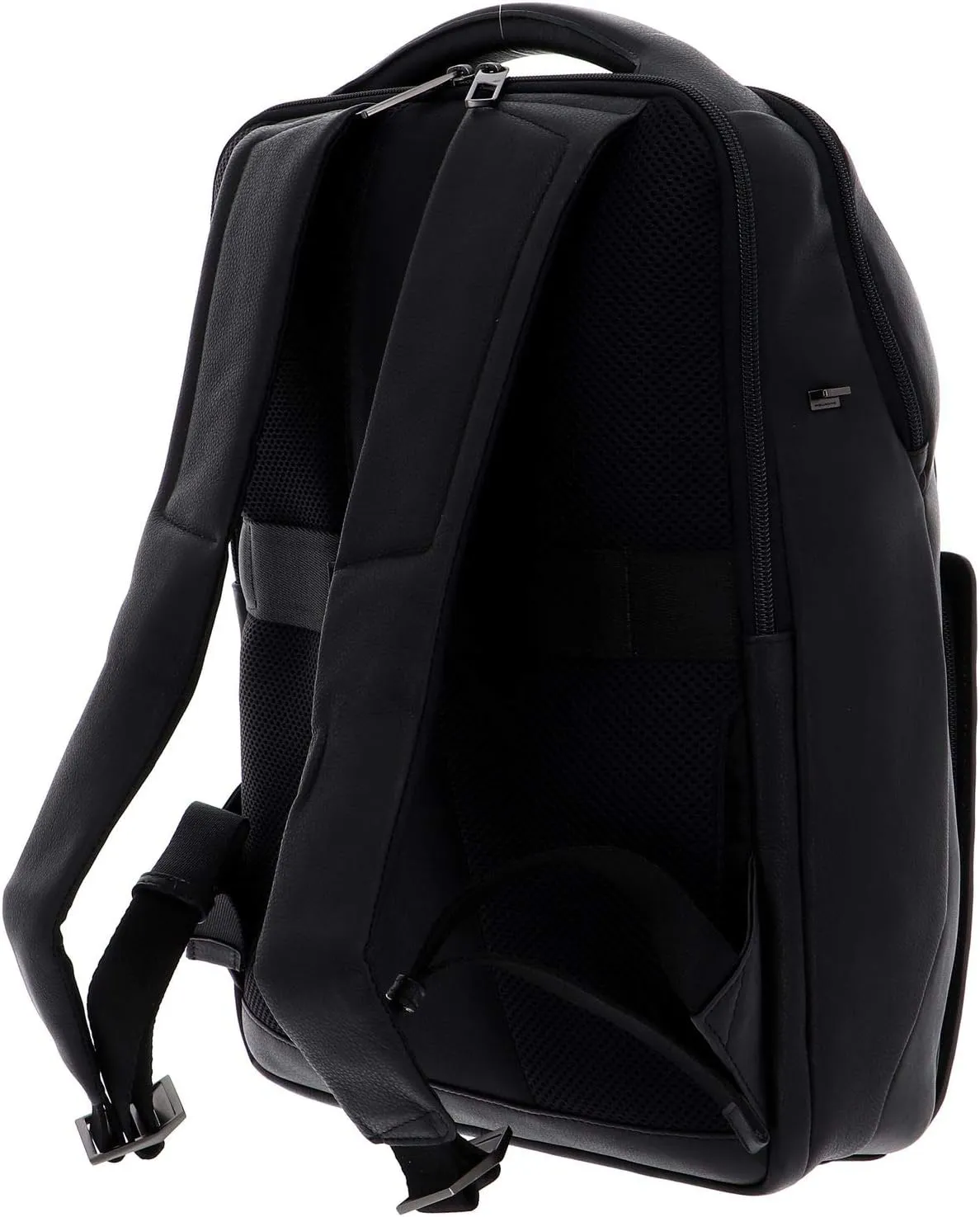 PIQUADRO Men CA5105AO, Black, 15.6-Due scomparti