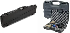 Plano Protector Double Gun Case SE Series Single Scoped Pistol Case | Protective Firearm Cases