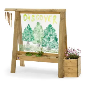 Plum Discovery Wood Create and Paint Easel