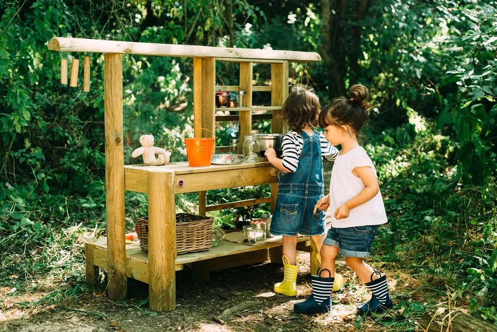 Plum Discovery Wood Mud Pie Kitchen