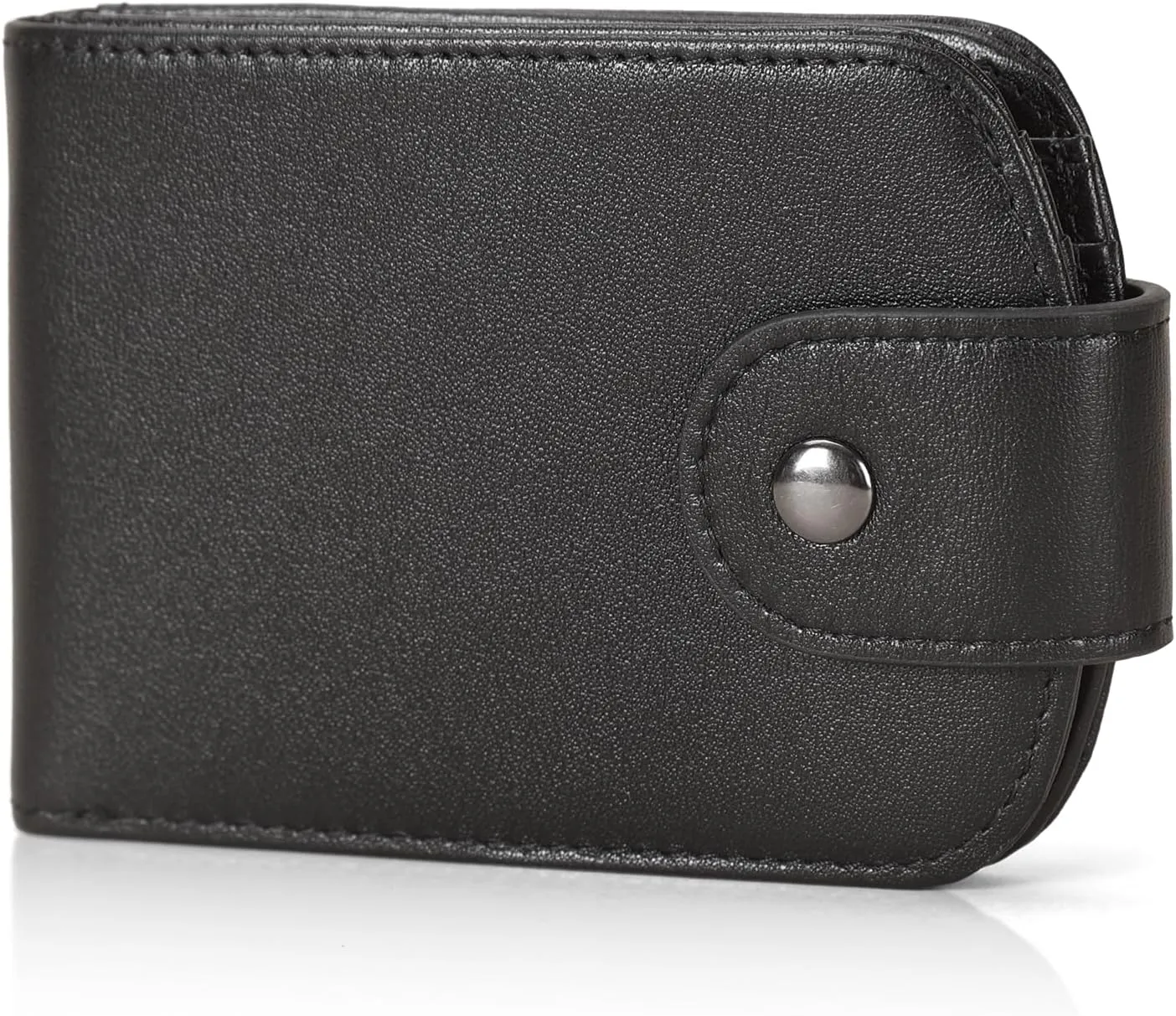 Polare Slim Curve Front Pocket RFID Blocking Italian Real Leather Bifold Wallet for Men