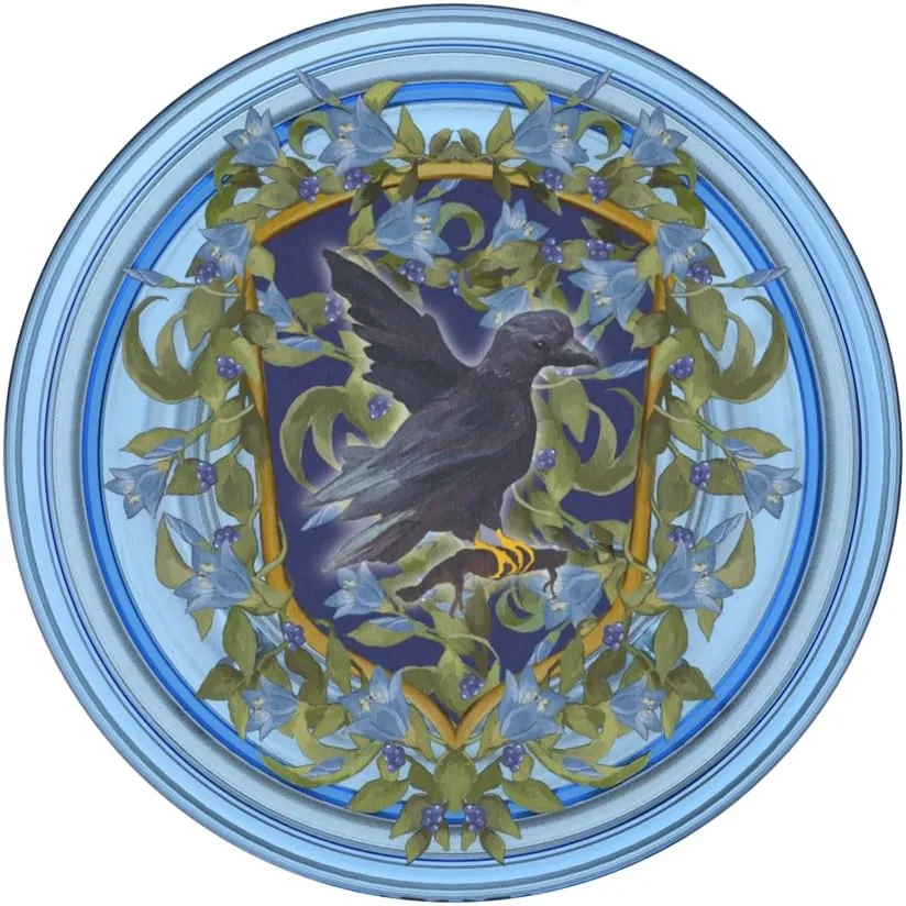 ​​​​PopSockets Phone Grip with Expanding Kickstand, Adhesive Grip, Harry Potter - Ravenclaw Floral Crest