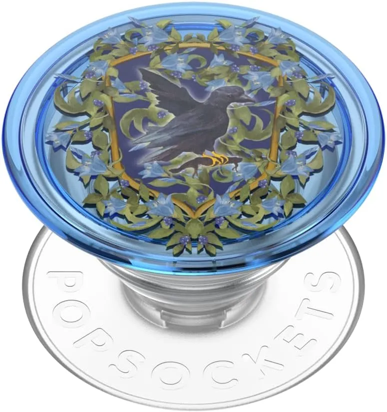 ​​​​PopSockets Phone Grip with Expanding Kickstand, Adhesive Grip, Harry Potter - Ravenclaw Floral Crest