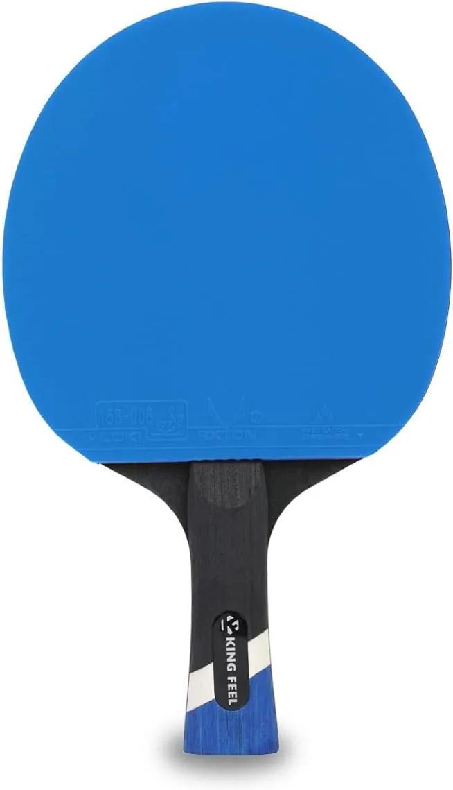 Professional Ping Pong Paddles-Lightweight Carbon Fiber Table Tennis Rackets with 7-Ply Blade, 2.0mm Premium Sponge, ITTF Approved Rubber - for Tournament-Level Performance Table Tennis Paddles