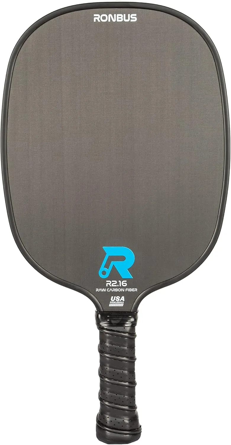 R1.16/R2.16/R3.16 Raw Toray T700 Carbon Fiber Pickleball Paddle with 16 mm Polypropylene Honeycomb Core