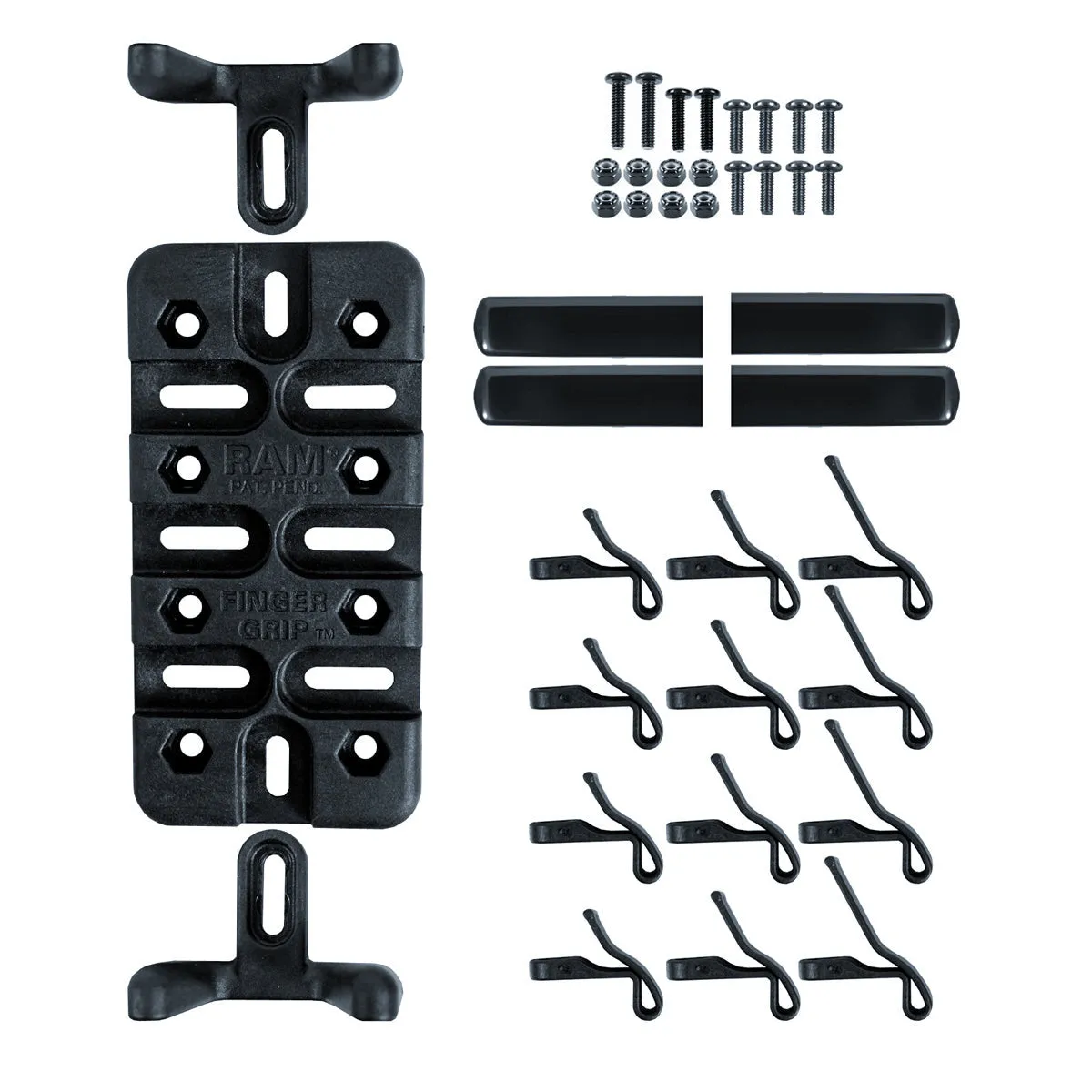 RAM® Finger-Grip™ Universal Mount with Handlebar U-Bolt Base