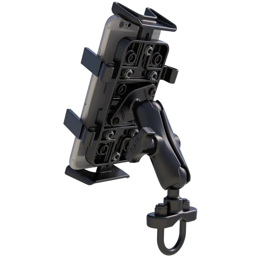 RAM® Finger-Grip™ Universal Mount with Handlebar U-Bolt Base