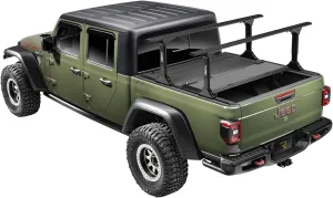 RealTruck BAK MX4 TS Hard Folding Truck Bed Tonneau Cover | 449130TS | Fits 2019-2025 Chevy/GMC Silverado/Sierra (New Body Style) w/or w/o MultiPro/MultiFlex, Won't Fit Carbon Pro 5' 10" Bed (70")