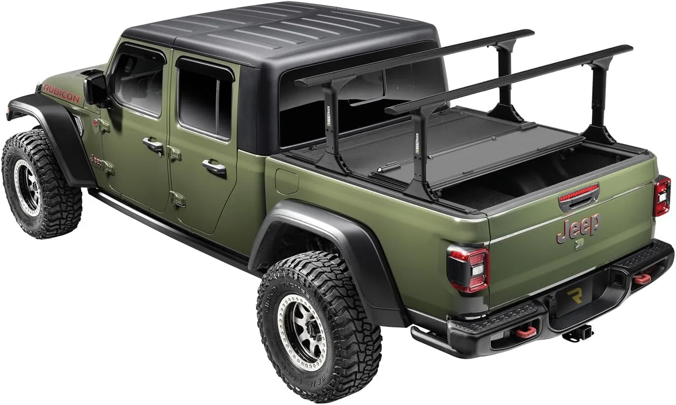 RealTruck BAK MX4 TS Hard Folding Truck Bed Tonneau Cover | 449130TS | Fits 2019-2025 Chevy/GMC Silverado/Sierra (New Body Style) w/or w/o MultiPro/MultiFlex, Won't Fit Carbon Pro 5' 10" Bed (70")