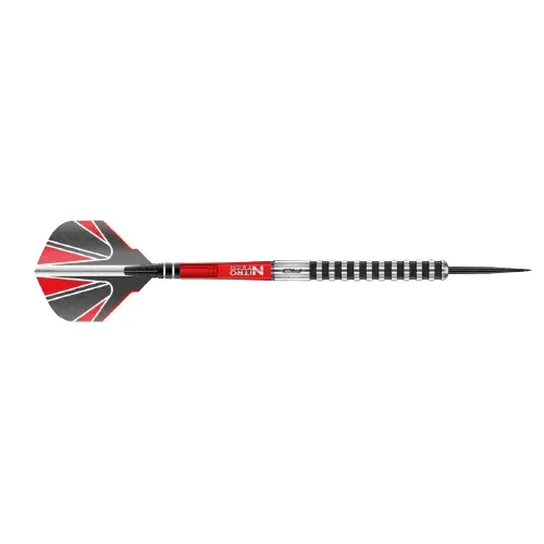 Red Dragon Javelin Black Steel Tip Dart Set