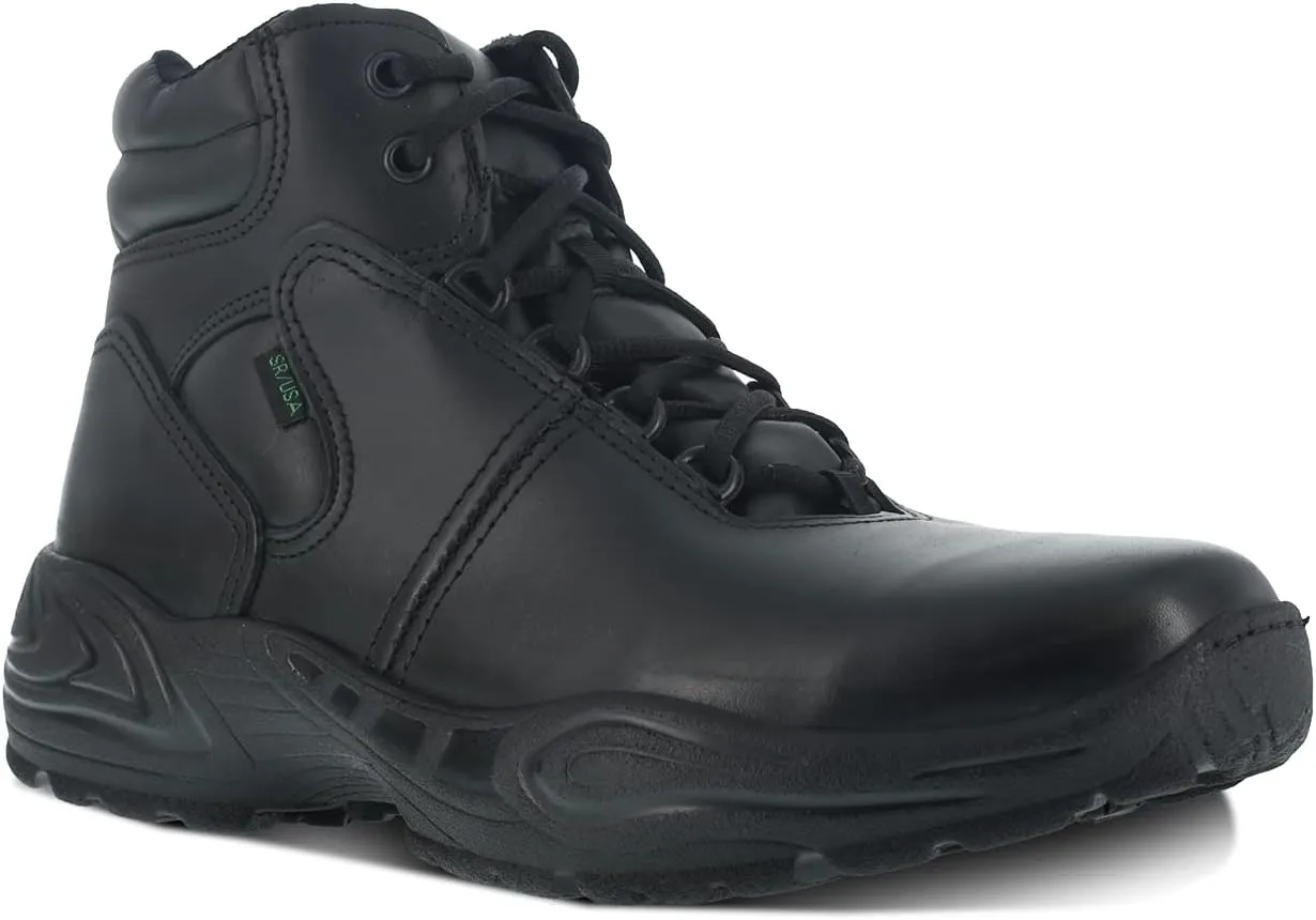 Reebok Work Men's CP8500 Postal Express Soft Toe Berry Compliant Black Work & Safety
