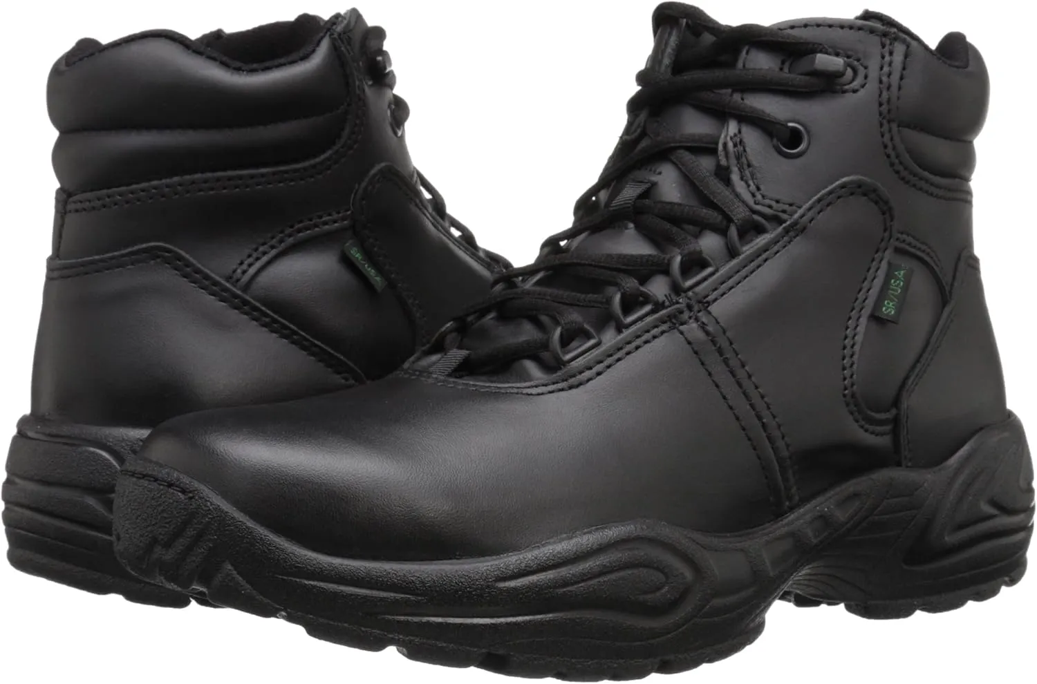 Reebok Work Men's CP8500 Postal Express Soft Toe Berry Compliant Black Work & Safety
