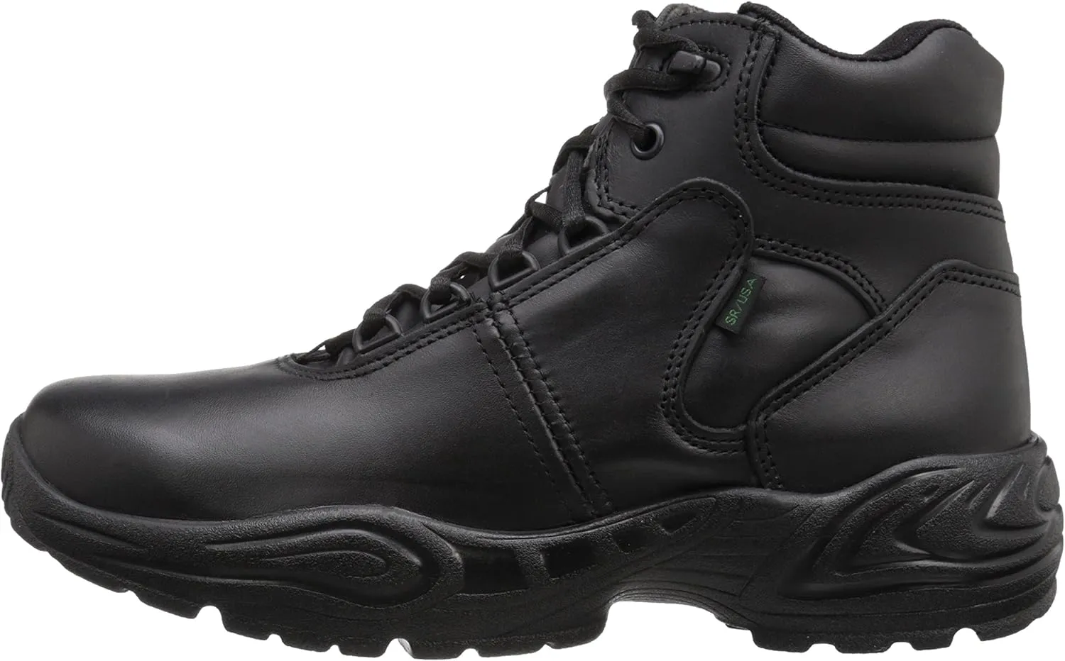 Reebok Work Men's CP8500 Postal Express Soft Toe Berry Compliant Black Work & Safety