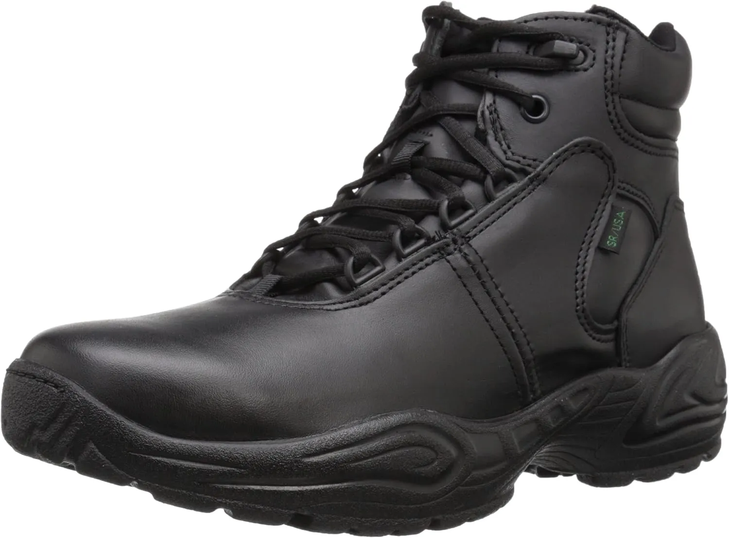 Reebok Work Men's CP8500 Postal Express Soft Toe Berry Compliant Black Work & Safety