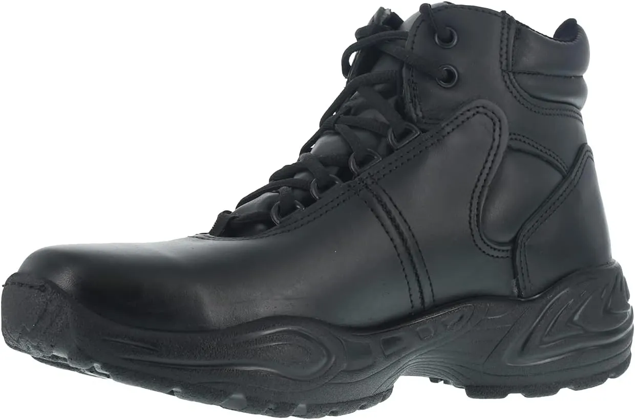 Reebok Work Men's CP8500 Postal Express Soft Toe Berry Compliant Black Work & Safety