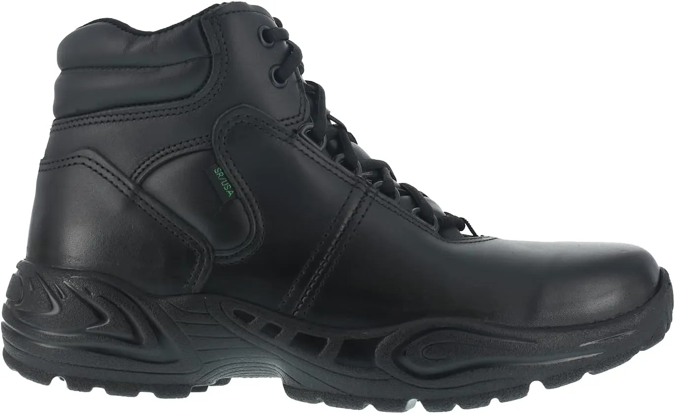 Reebok Work Men's CP8500 Postal Express Soft Toe Berry Compliant Black Work & Safety