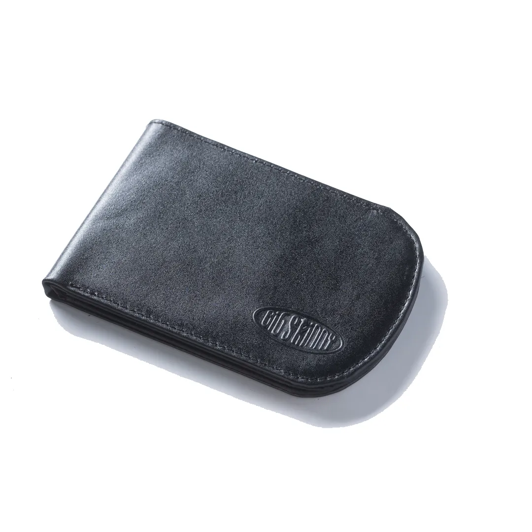 RFID Leather Curve Black