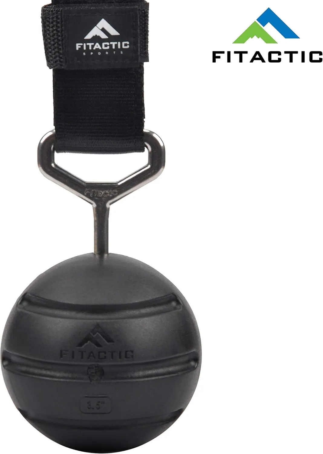 Rock Climbing Solid Training Cannonball Bomb Power Pull Up Ball Hold Grips for Straps for Finger, Forearm, Biceps, Back Muscles
