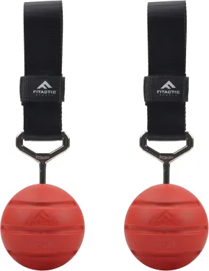 Rock Climbing Solid Training Cannonball Bomb Power Pull Up Ball Hold Grips for Straps for Finger, Forearm, Biceps, Back Muscles