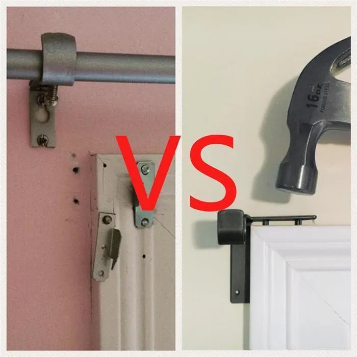 Rod Holder Wall Bracket Fixing Rack