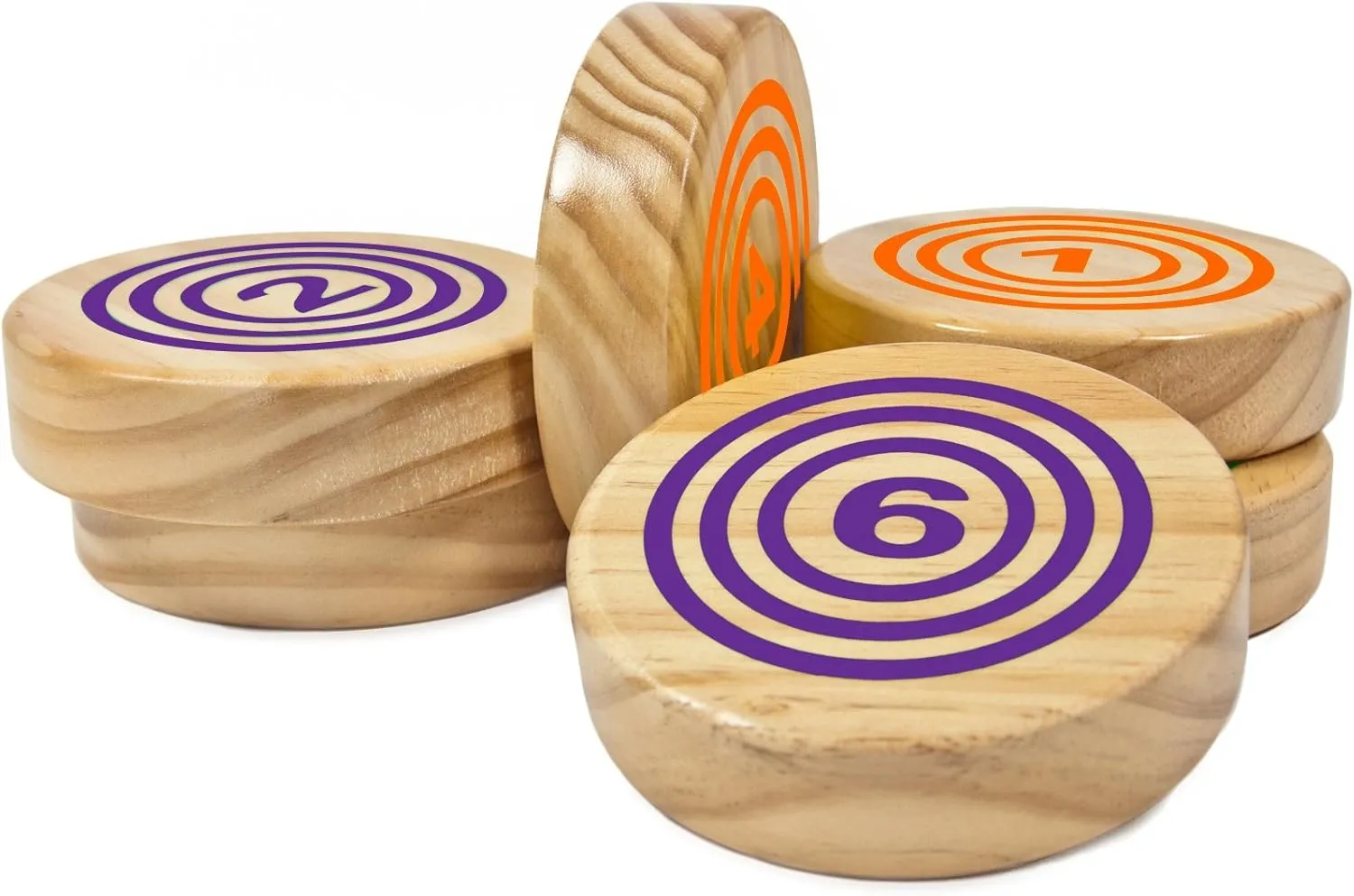 Rollors Backyard Game Expansion Pack (Orange and Purple Discs Only)