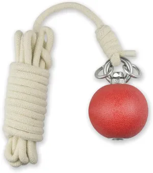 Rope Dart Meteor Hammer Exercise Ball Rubber Meteor Hammer Chinese Kungfu Traditional Martial Arts Soft Equipment