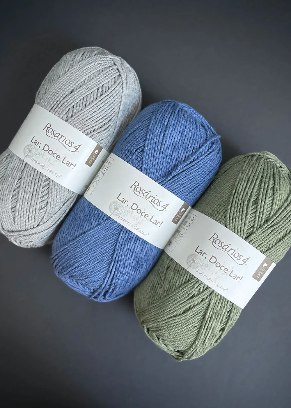 Rosários 4, Lar Doce Lar.  Pure Cotton Yarn. Admiral Blue (10)