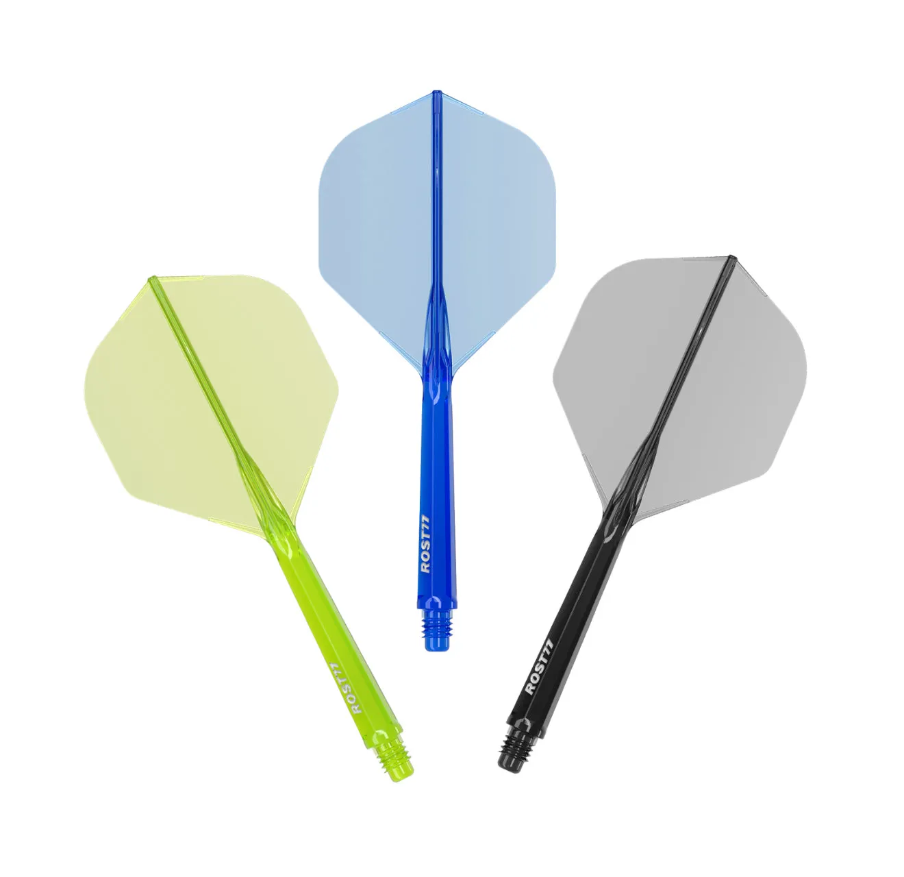 Rost77 Integrated Dart Shaft and Flight  - Small Standard