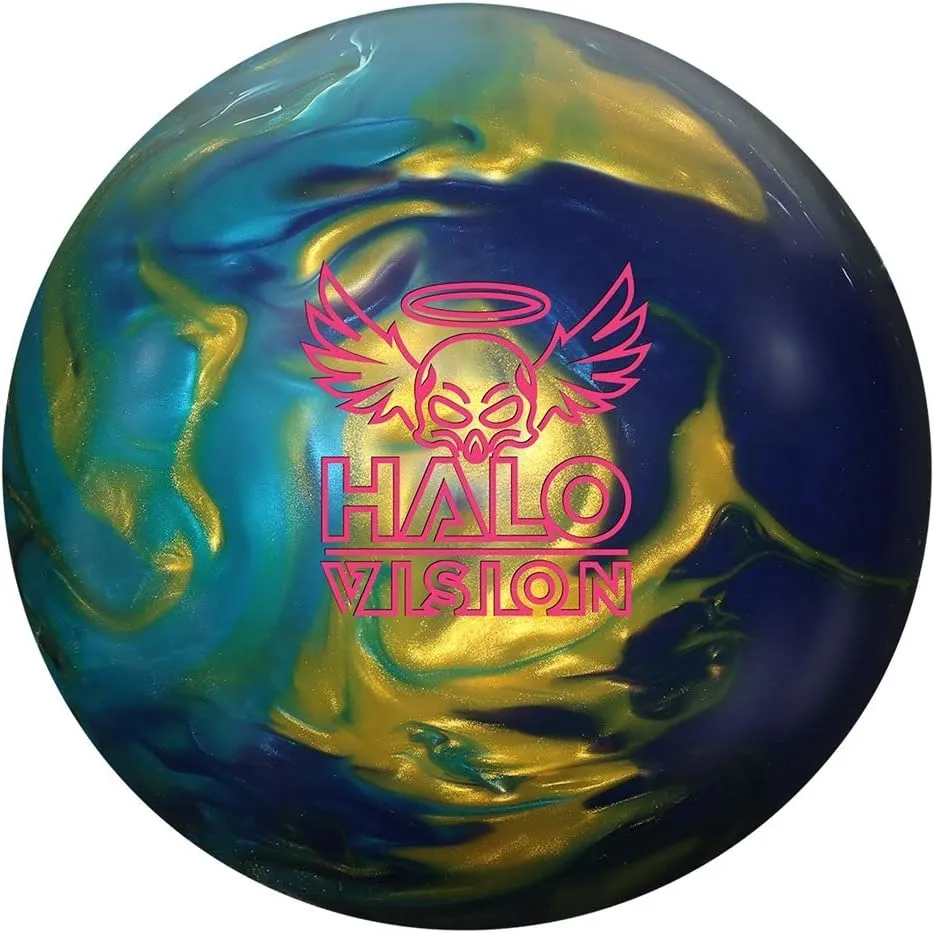 Roto Grip Halo Vision 15lb, Gold/Sky Blue/Purple
