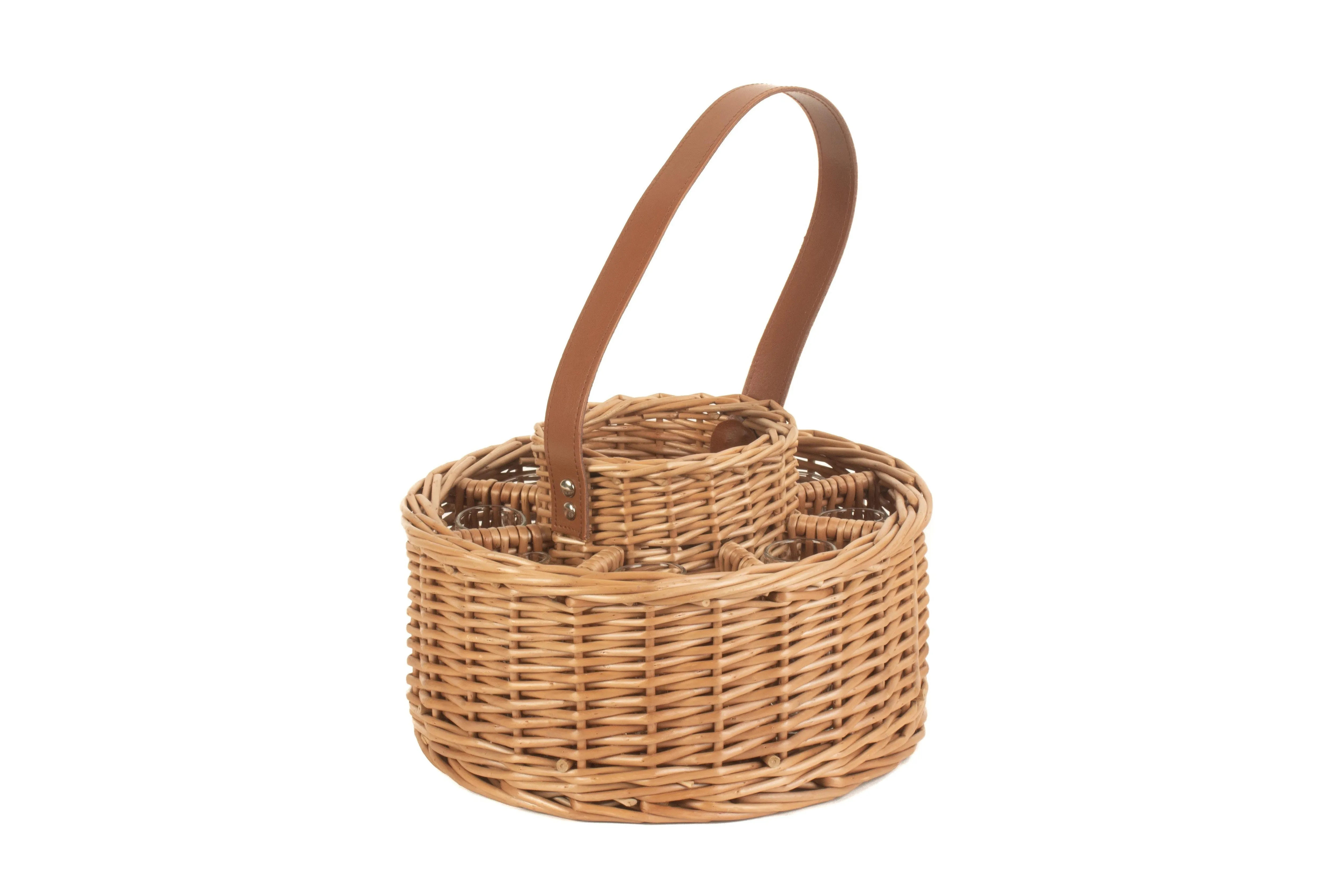 Round Whisky Celebration Basket