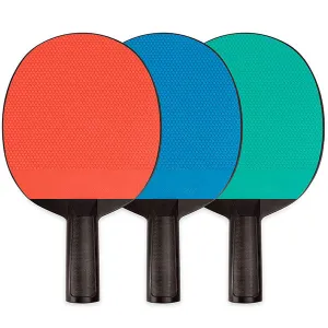 Rubber Face Plastic Table Tennis Paddle
