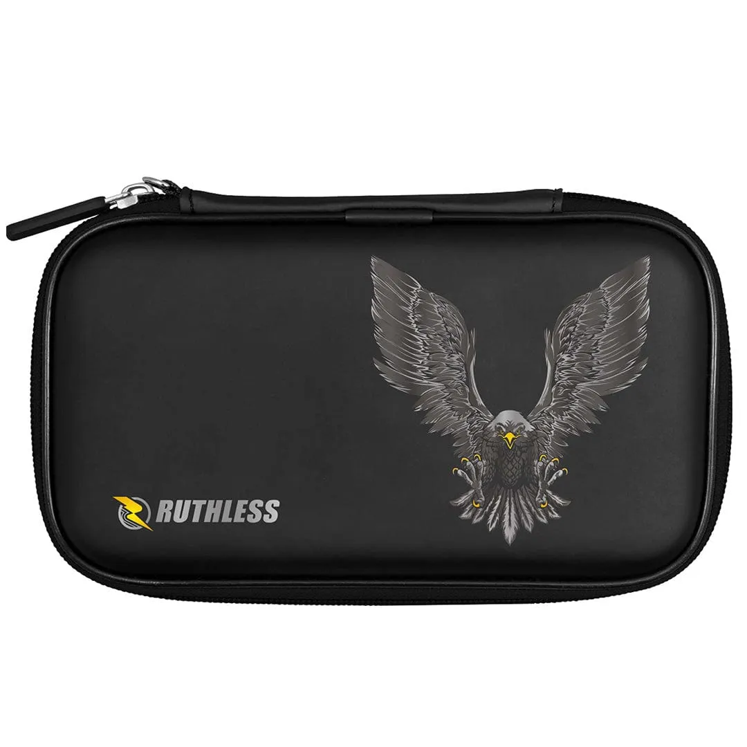 Ruthless Designed EVA Dart Case - Large - Black - Eagle