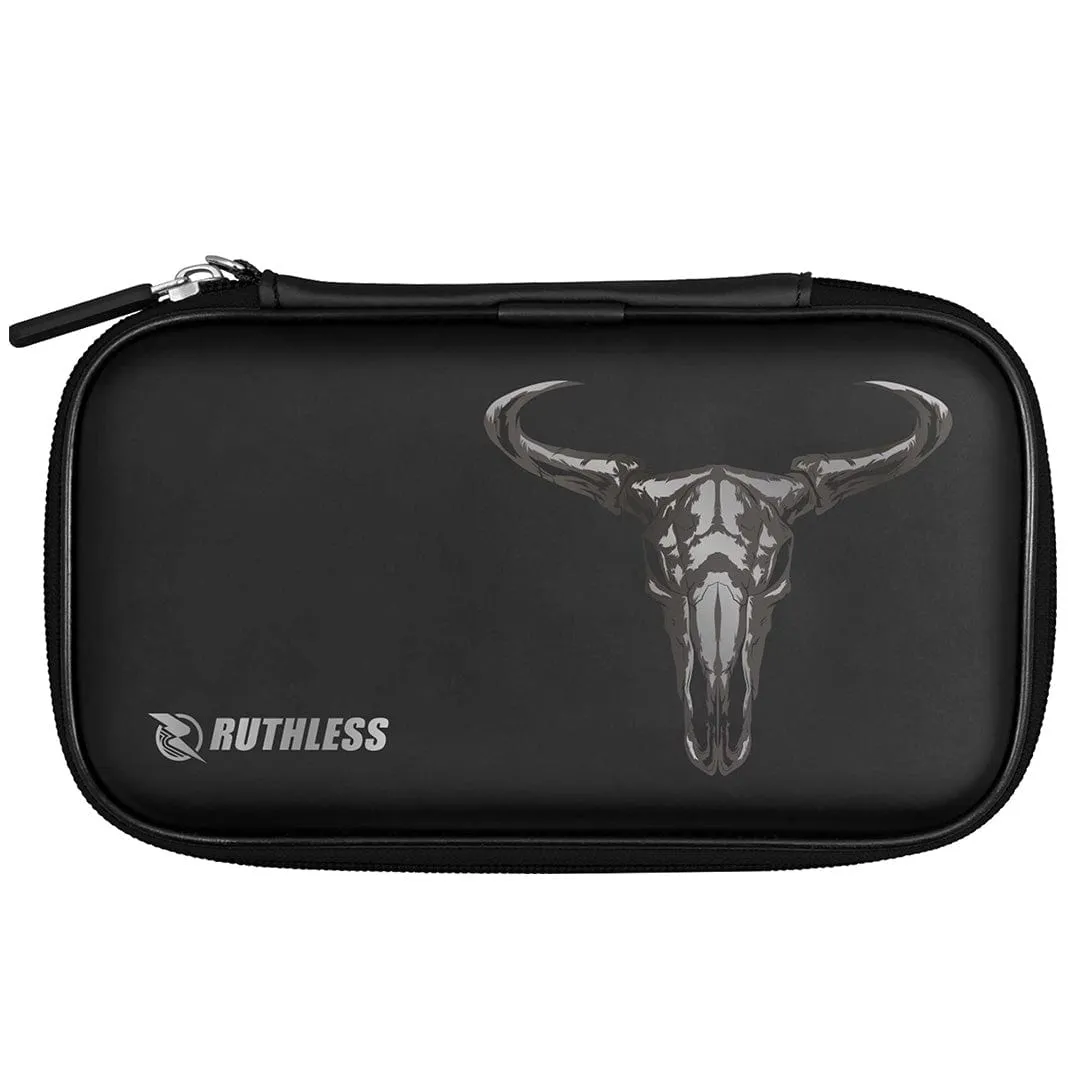 Ruthless Designed EVA Dart Case - Large - Black - Skull
